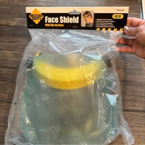 Western Safety Face Shield with Flip Up Visor Model  62995 12” Wx 8” H